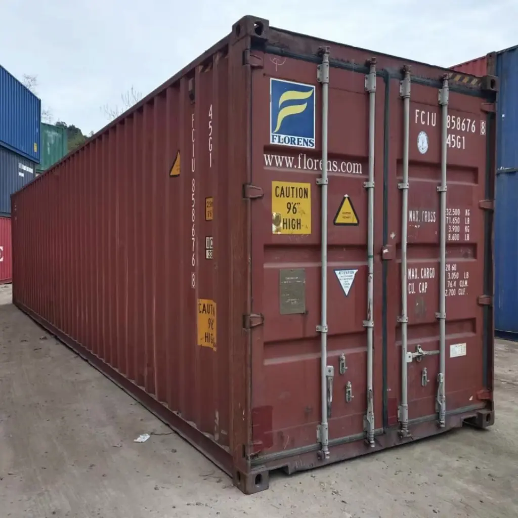 Used 40ft High Cube Shipping Containers
